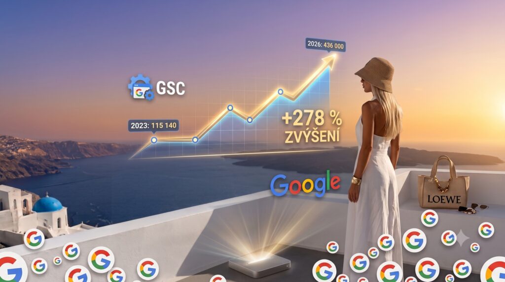 Erika Fashion SEO růst o 278 %